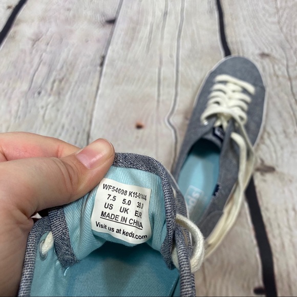 KEDS Kickstart Chambray Sneakers 7.5 - Picture 8 of 8